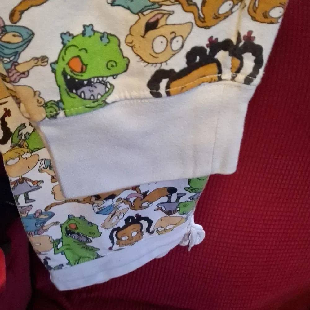 Nickelodeon Green and White Cartoon Pajama Set (Mis012)